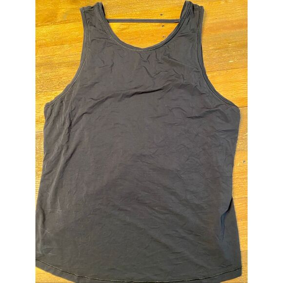 Lululemon size 6 Deep Stretch Tank black athletic active wear top shirt - Picture 5 of 13